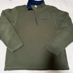 Old Navy Forest Green Men's Half-Zip Jacket